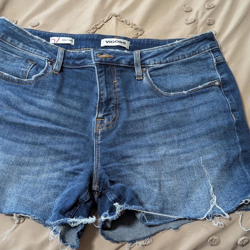 Vigoss Women's Blue Denim Shorts